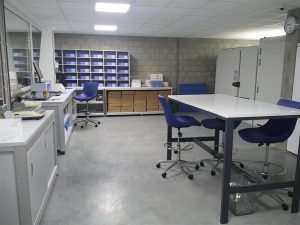 Laboratoire de test de température Krautz Temax couvertures d'emballage thermique boîtes palettes