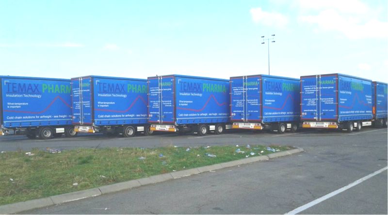 NitaTrans TEMAX trucks Transport Healthcare Life science