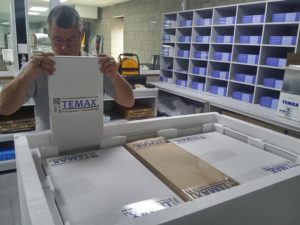 Temax Palettenbox für Luftfracht Pharmazeutika und Lebensmitteln Frishwaren Tiefkühl